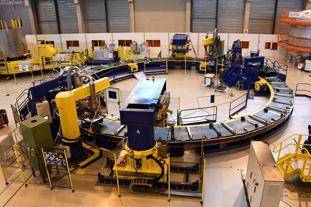 &nbsp;Reattore in Francia