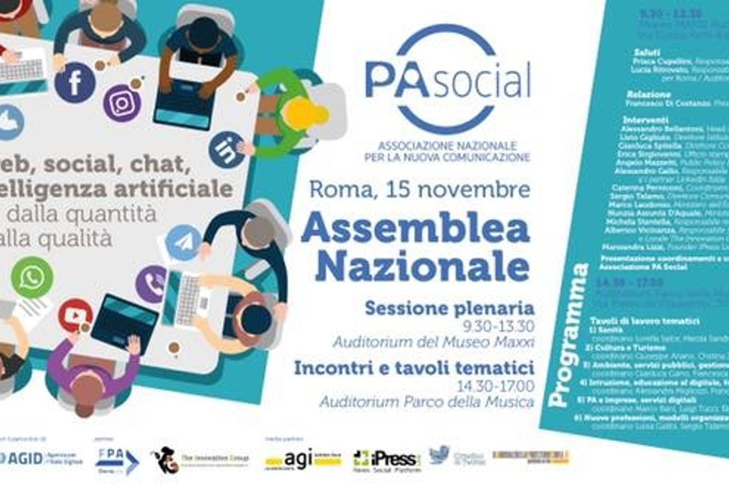 &nbsp;Assemblea annuale Pa Social&nbsp;
