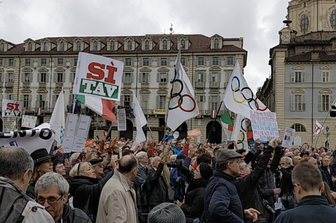 manifestazione si tav torino