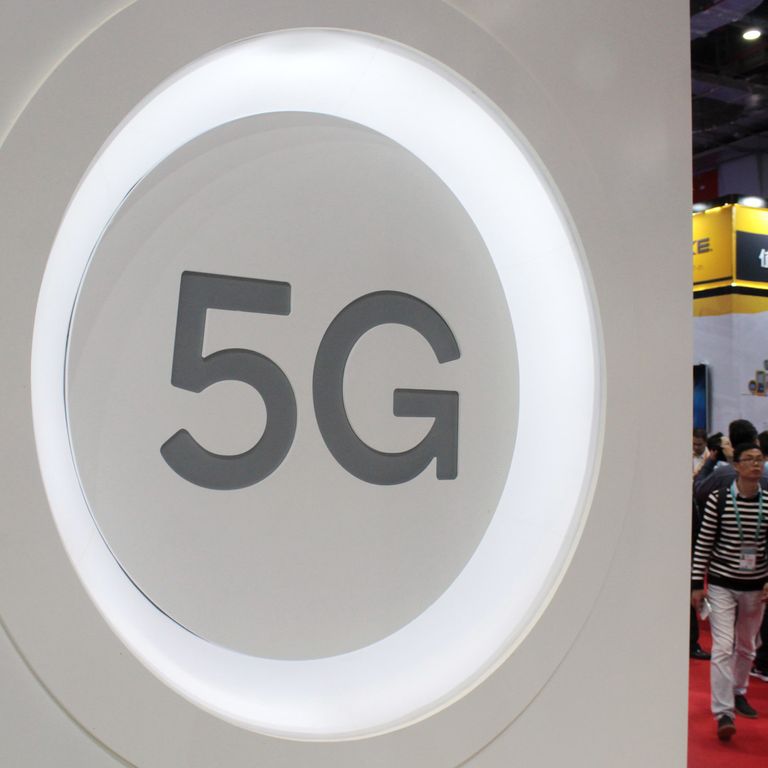 &nbsp;Uno stand 5G all'Expo di Shanghai