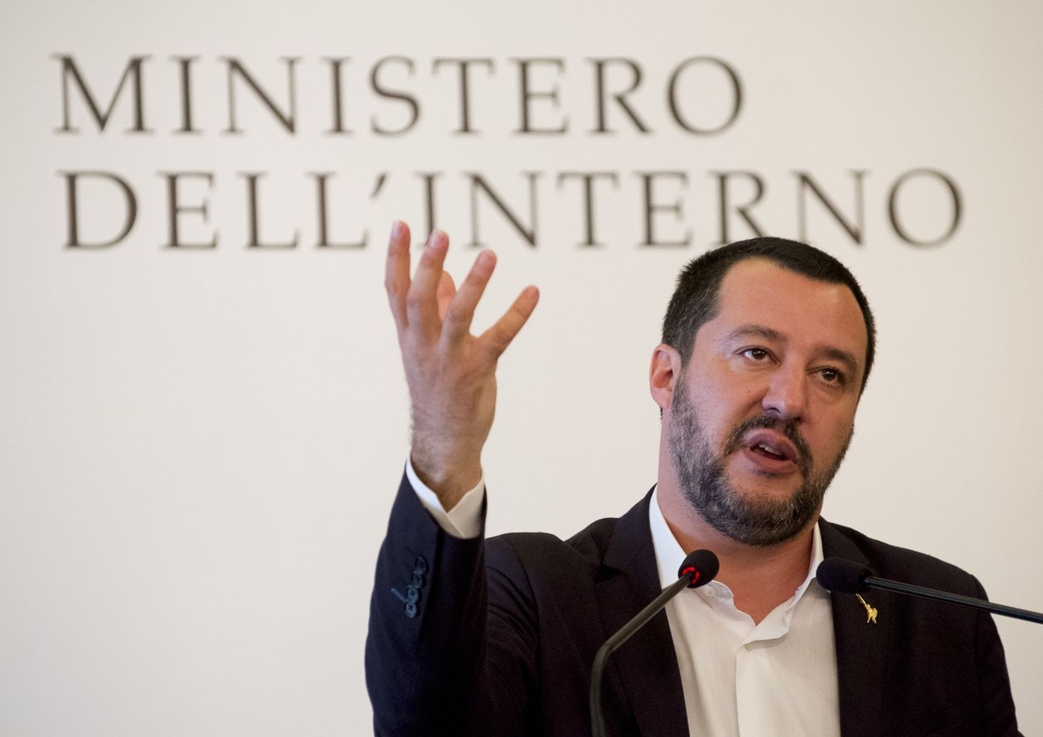 Salvini: &quot;Il reddito di cittadinanza cos&igrave; mi piace. Lo farei anche da solo al governo&quot;