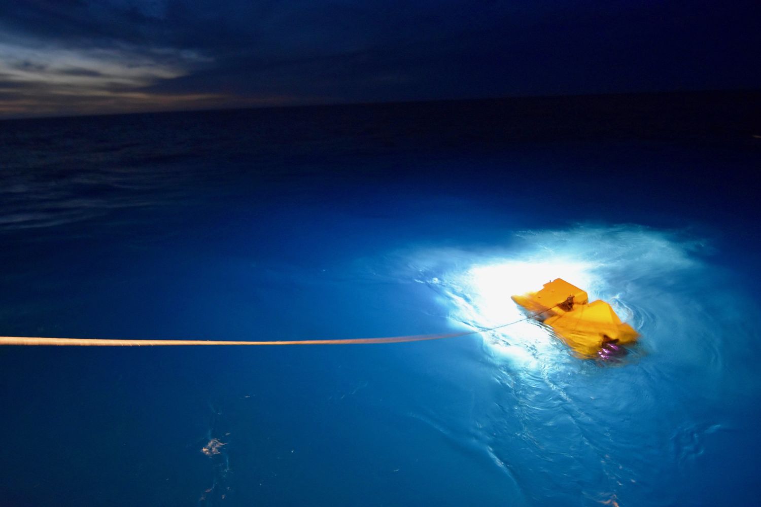 &nbsp;Un momento delle ricerche dell'Ara San Juan