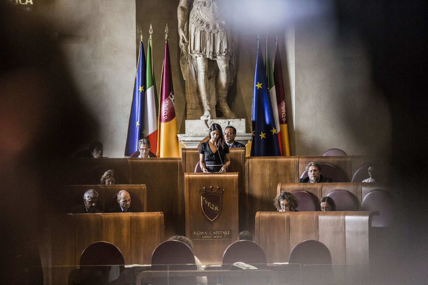 &nbsp;Campidoglio, l'aula del consiglio comunale