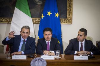 &nbsp;Costa, Conte e Di Maio