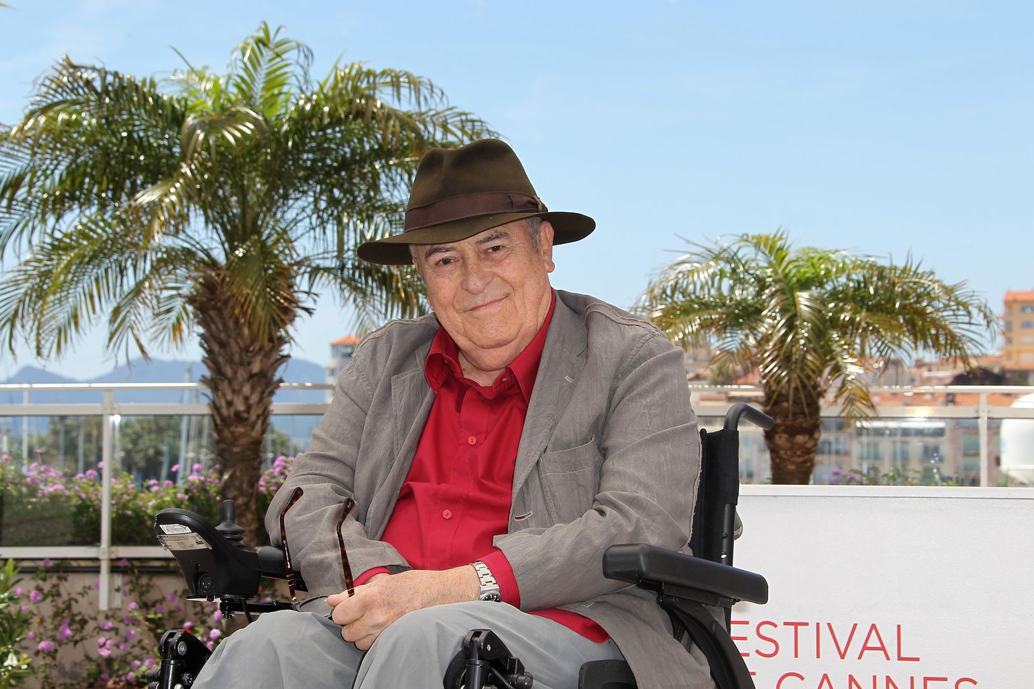 Bernardo Bertolucci al Festival di Cannes nel 2011