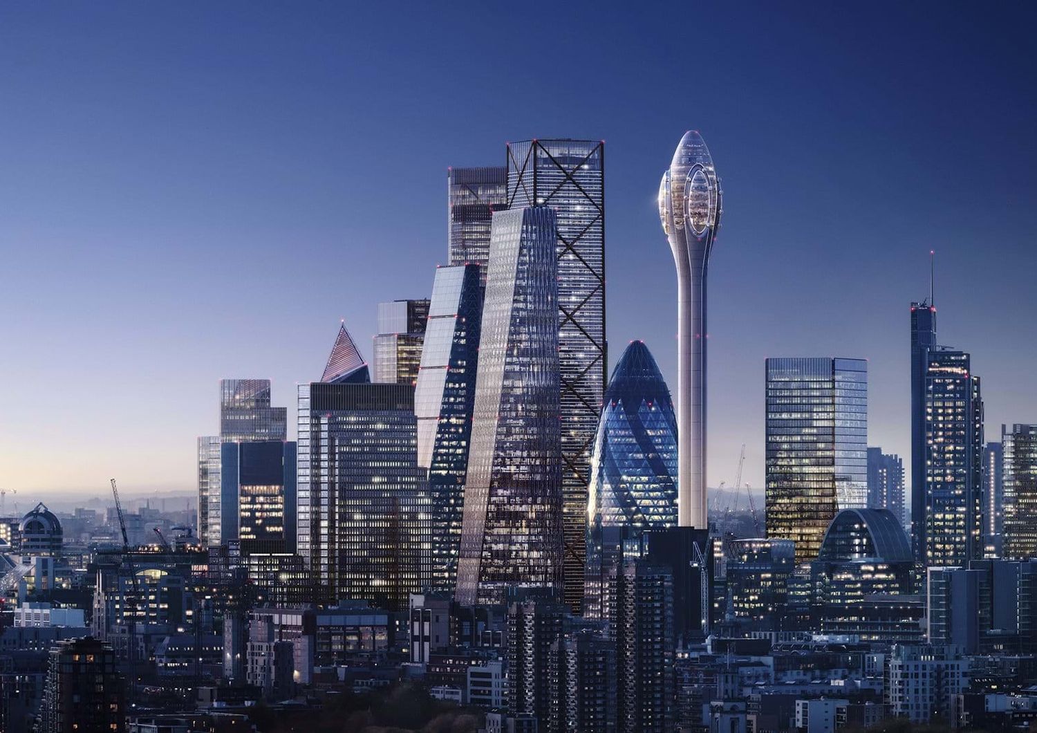 Londra, progetto grattacielo The Tulip &nbsp;