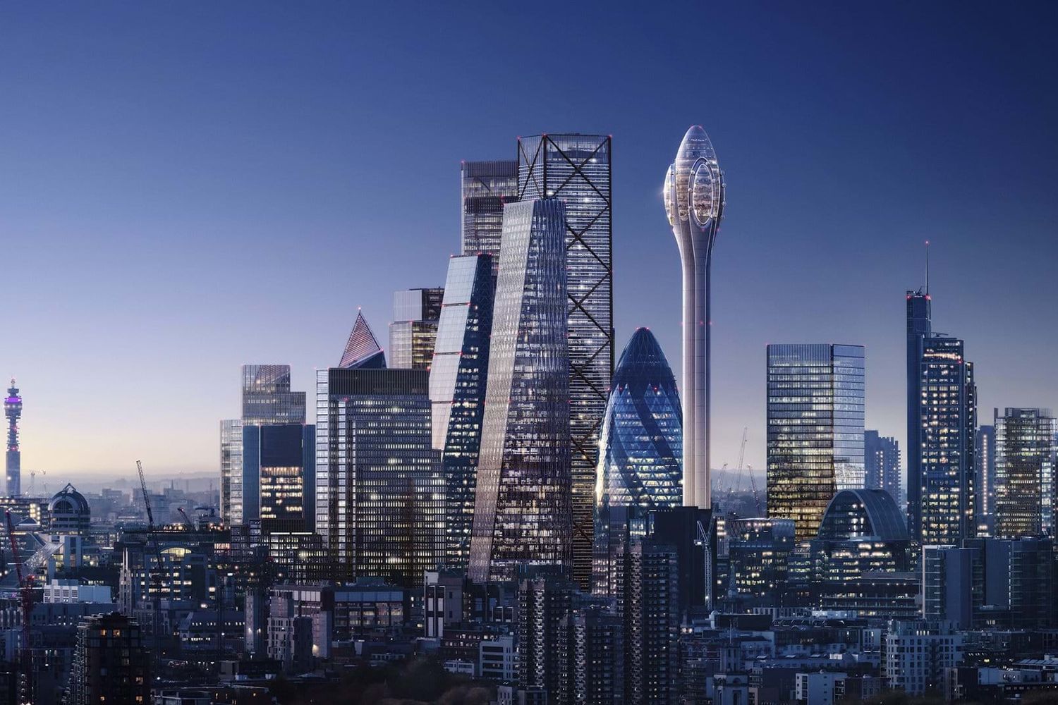 Londra, progetto grattacielo The Tulip &nbsp;