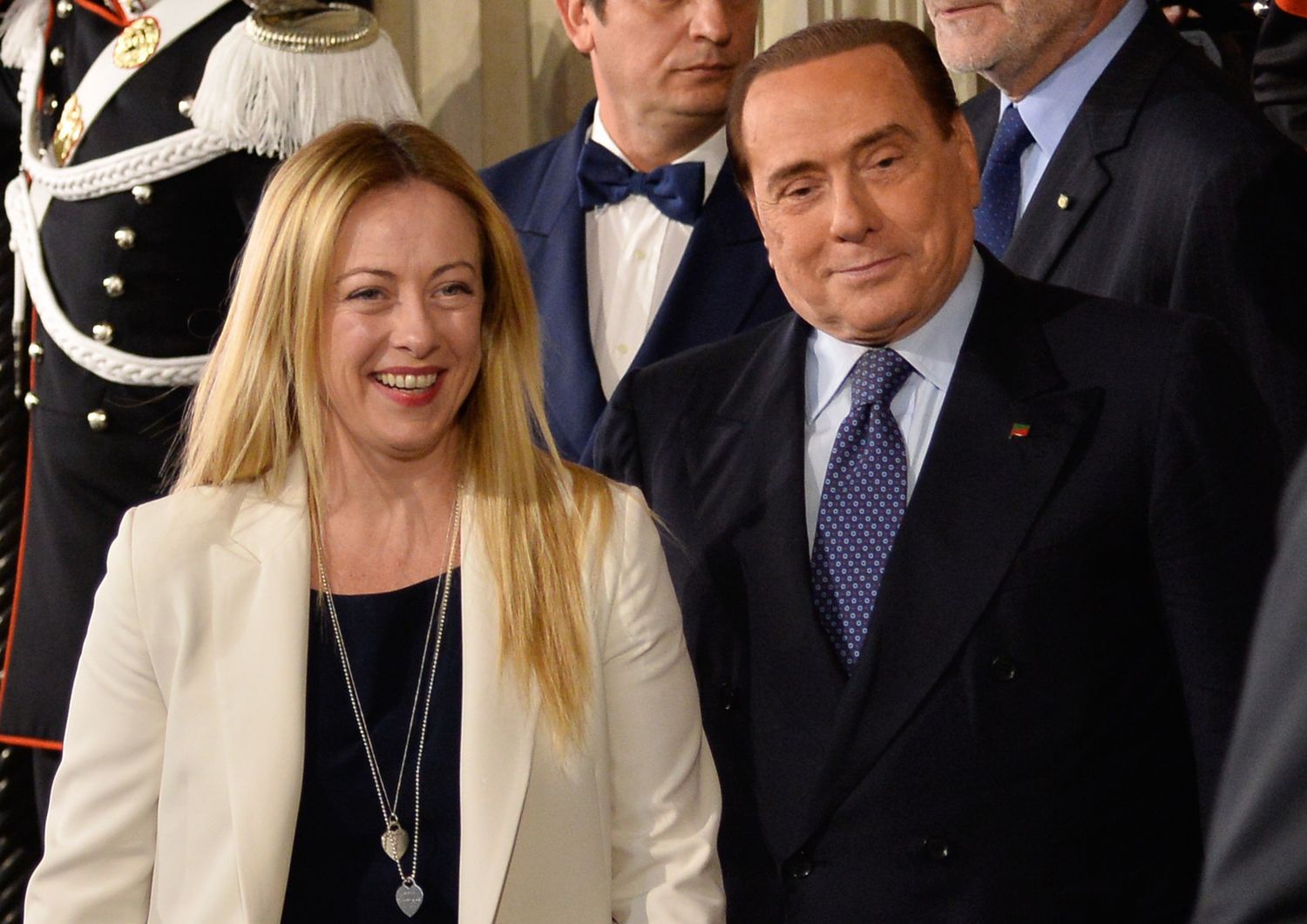 &nbsp;Meloni e Berlusconi