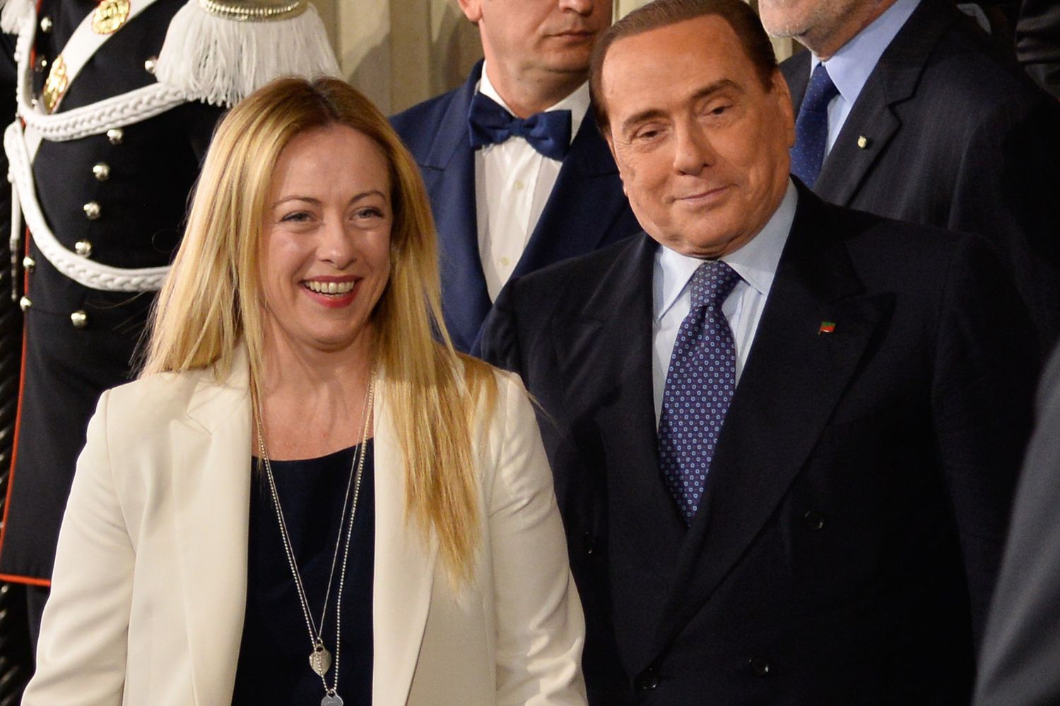 &nbsp;Meloni e Berlusconi