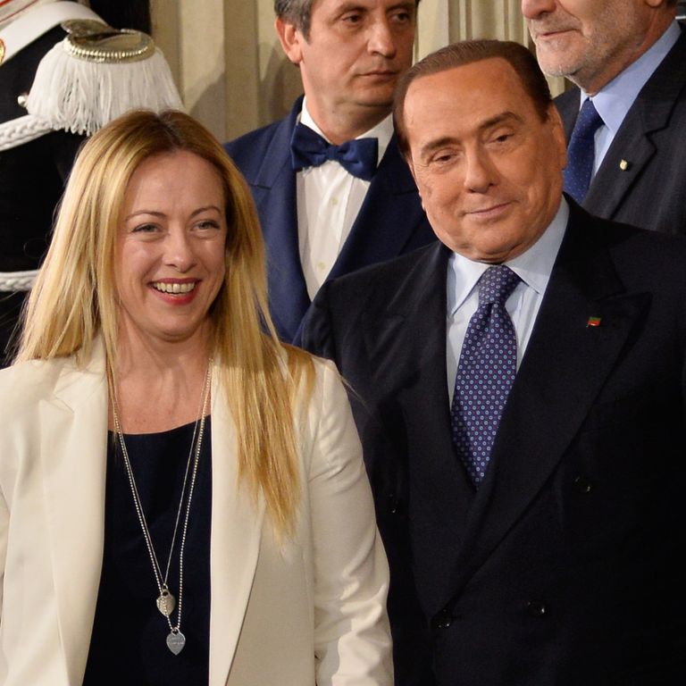 &nbsp;Meloni e Berlusconi