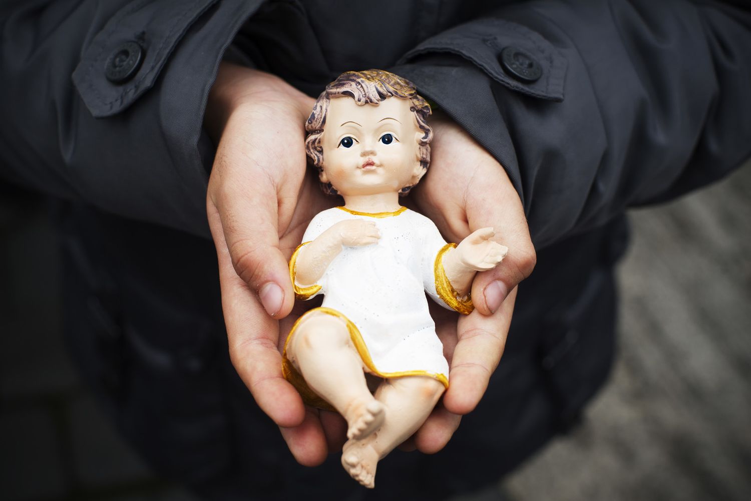 &nbsp;Una statuina del Bambino Ges&ugrave;