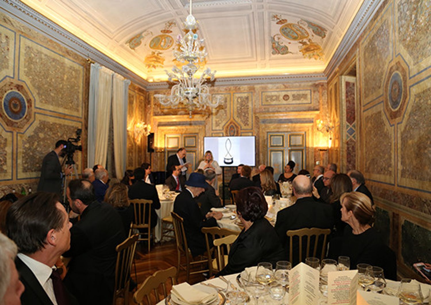 La cerimonia di premiazione della IX edizione del festival Mirabile Dictu a Palazzo Ruspoli