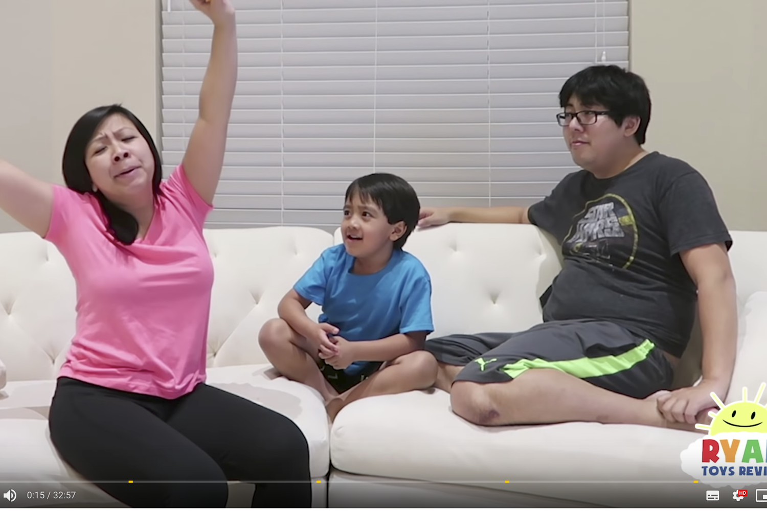 &nbsp;Ryan, star di YouTube a 9 anni