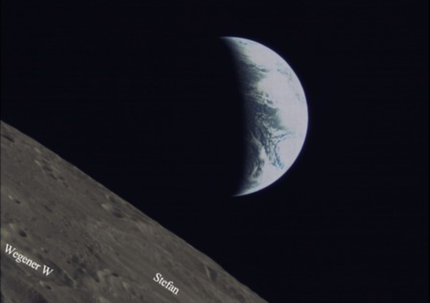 &nbsp;La Terra vista dalla Luna