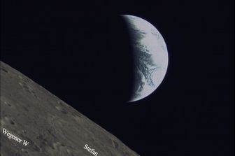 &nbsp;La Terra vista dalla Luna