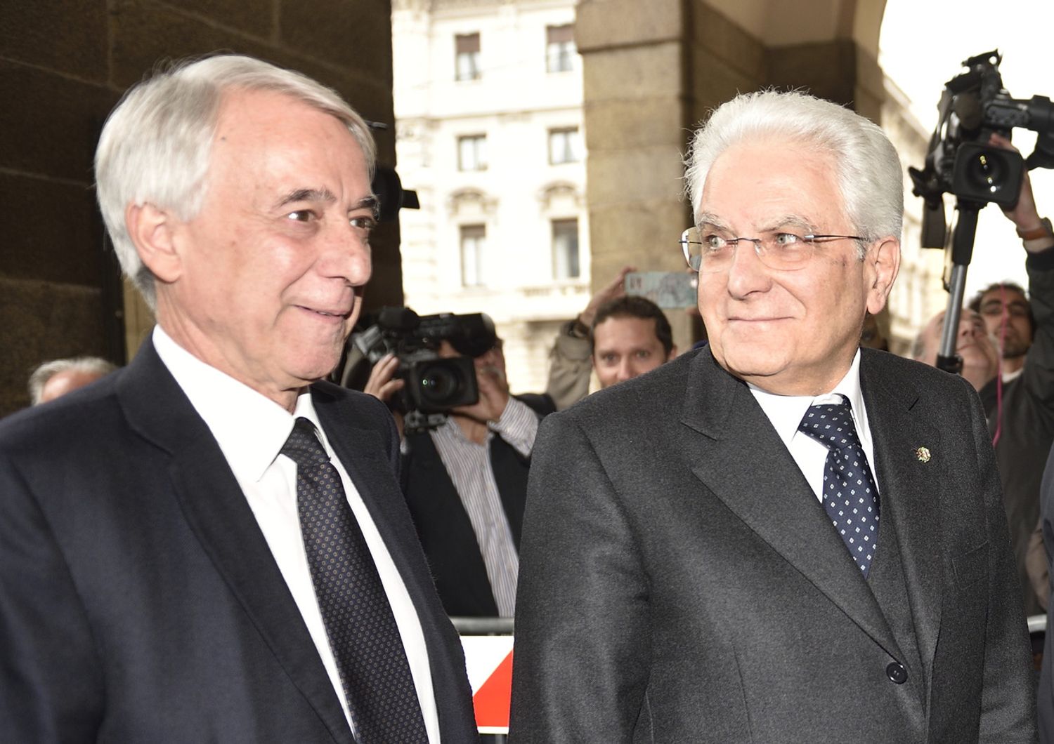 &nbsp;Beppe Sala e Sergio Mattarella