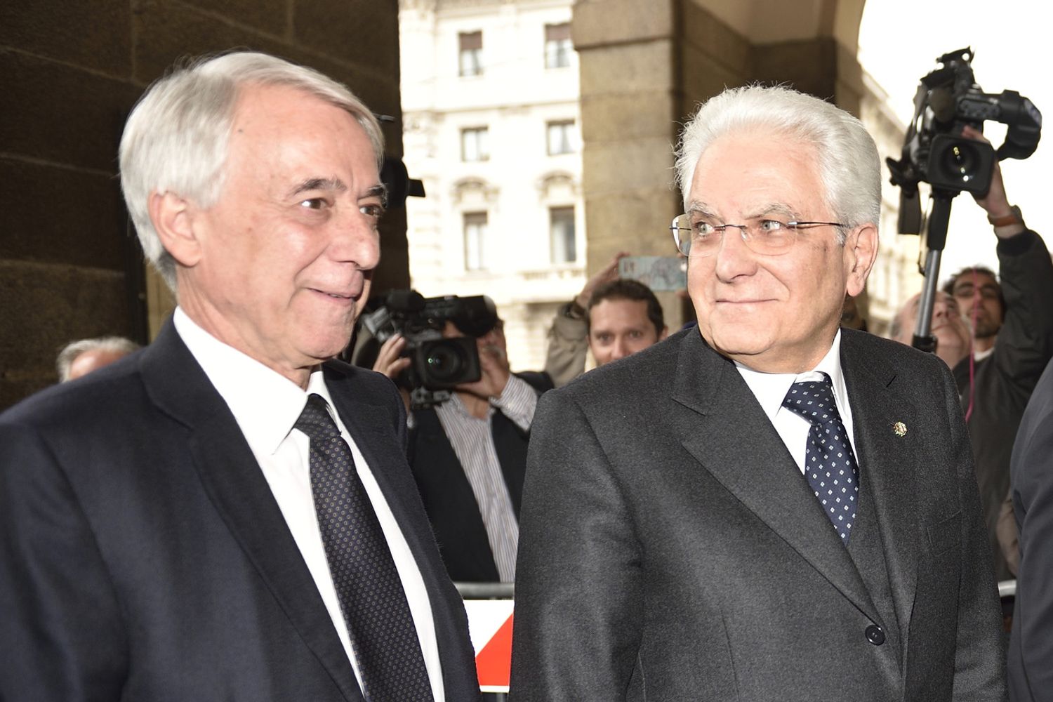 &nbsp;Beppe Sala e Sergio Mattarella