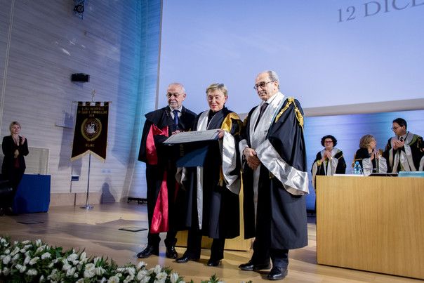 Gianni Canova, Julia Kristeva, Francesco Puglisi, Universit&agrave; Iulm Milano&nbsp;