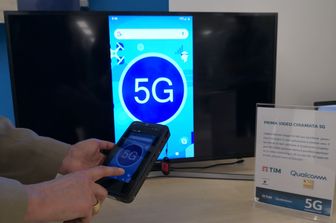 &nbsp;La prima videochiamata su rete 5G a Roma
