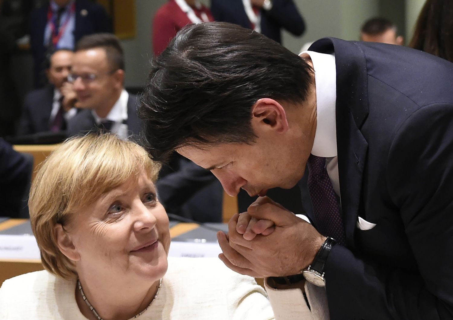 Merkel e Conte
