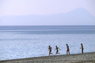 &nbsp;Una spiaggia in Calabria