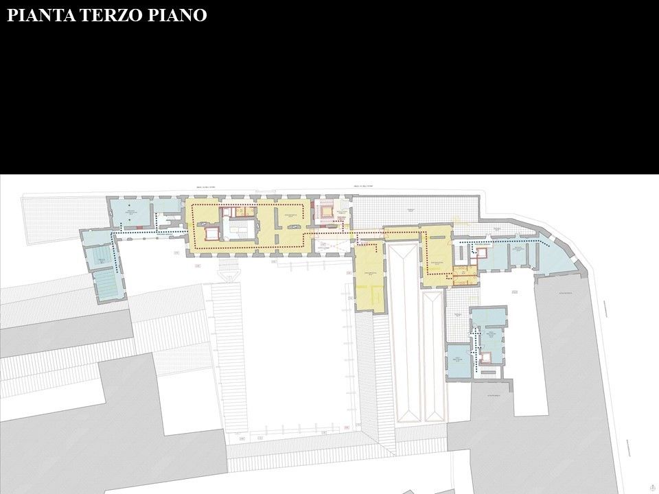 &nbsp;Palazzo San Felice, la mappa del terzo piano