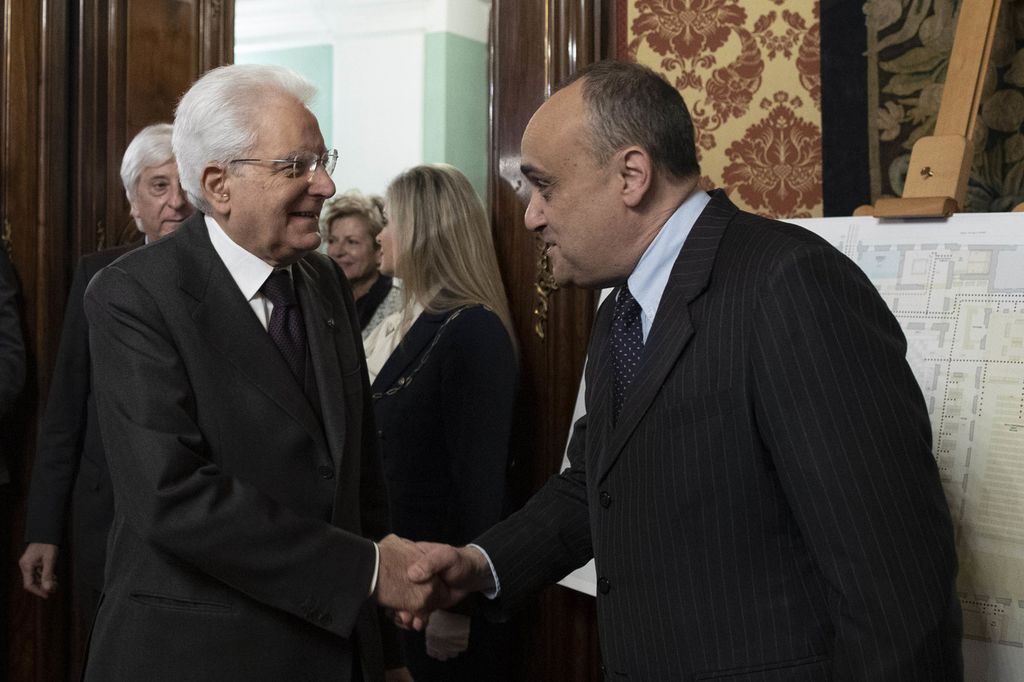 &nbsp;Mattarella e Bonisoli