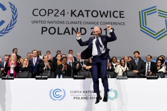 &nbsp;La soddisfazione del presidente della Cop24,&nbsp;Michal Kurtyka, alla chiusura della Conferenza