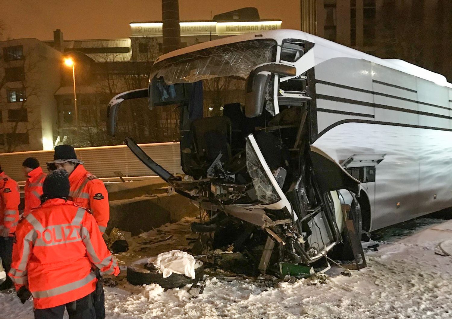 &nbsp;L'incidente al bus Flixbus a Zurigo
