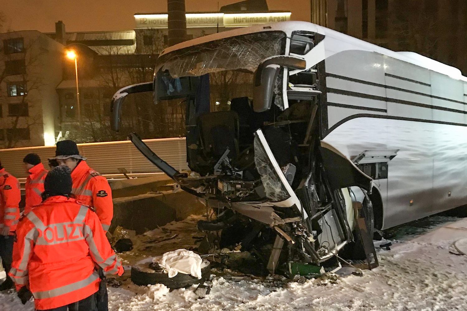 &nbsp;L'incidente al bus Flixbus a Zurigo