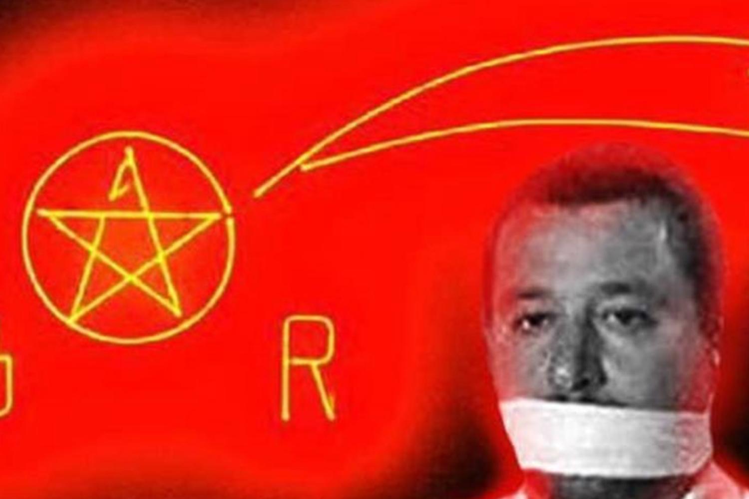 &nbsp;Il murale di Andrea Villa che ritrae Salvini prigioniero delle BR