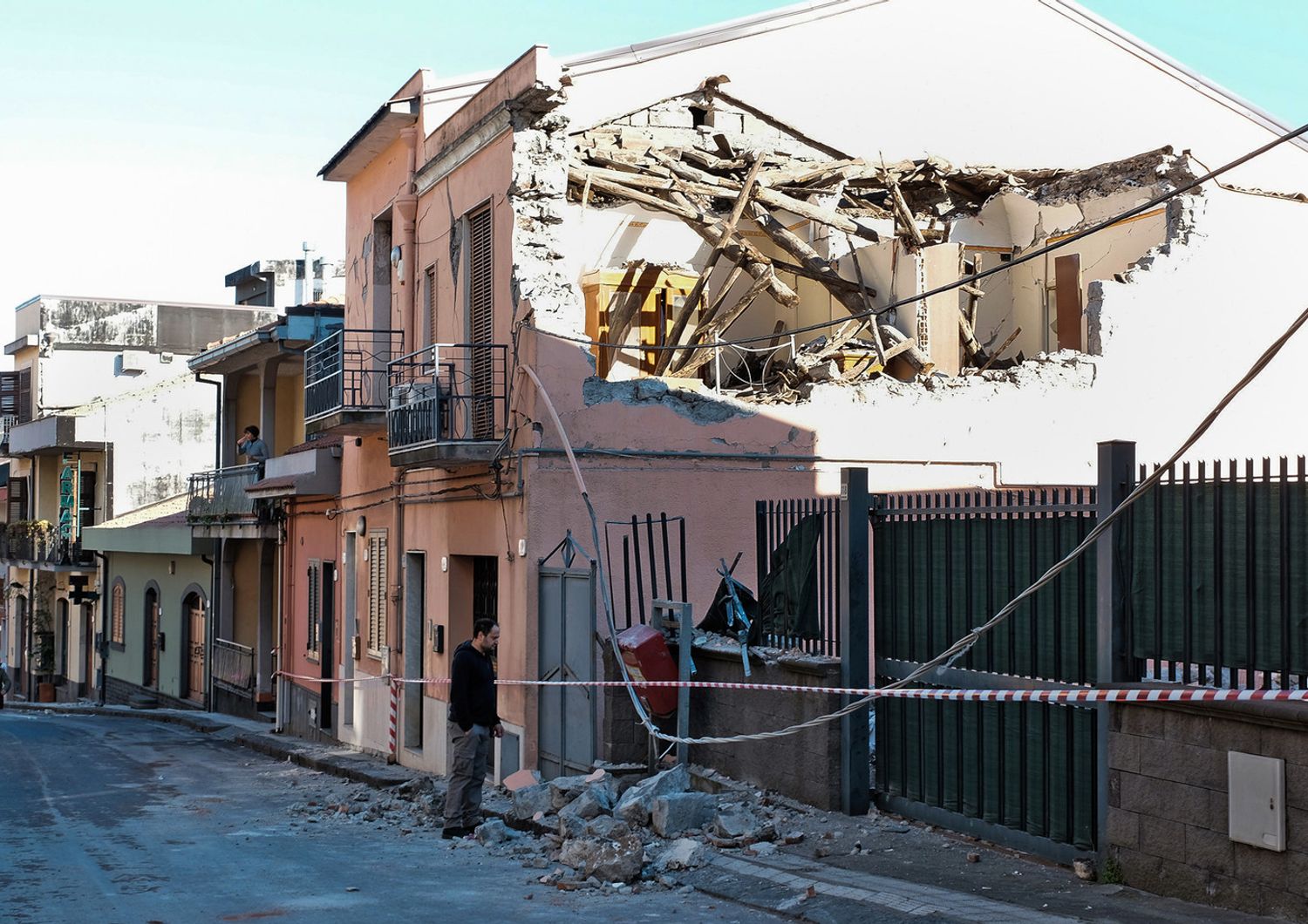 &nbsp;I danni fatti dal terremoto di Catania