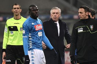 &nbsp;&nbsp;Koulibaly, Ancelotti&nbsp;