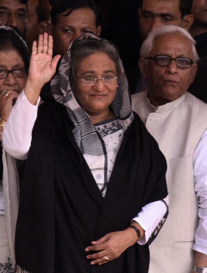 La premier del Bangladesh, Hasina Wazed