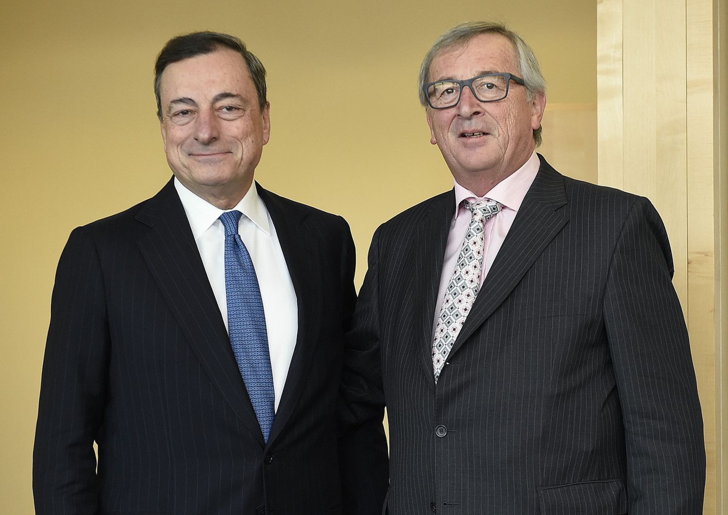 Draghi e Juncker