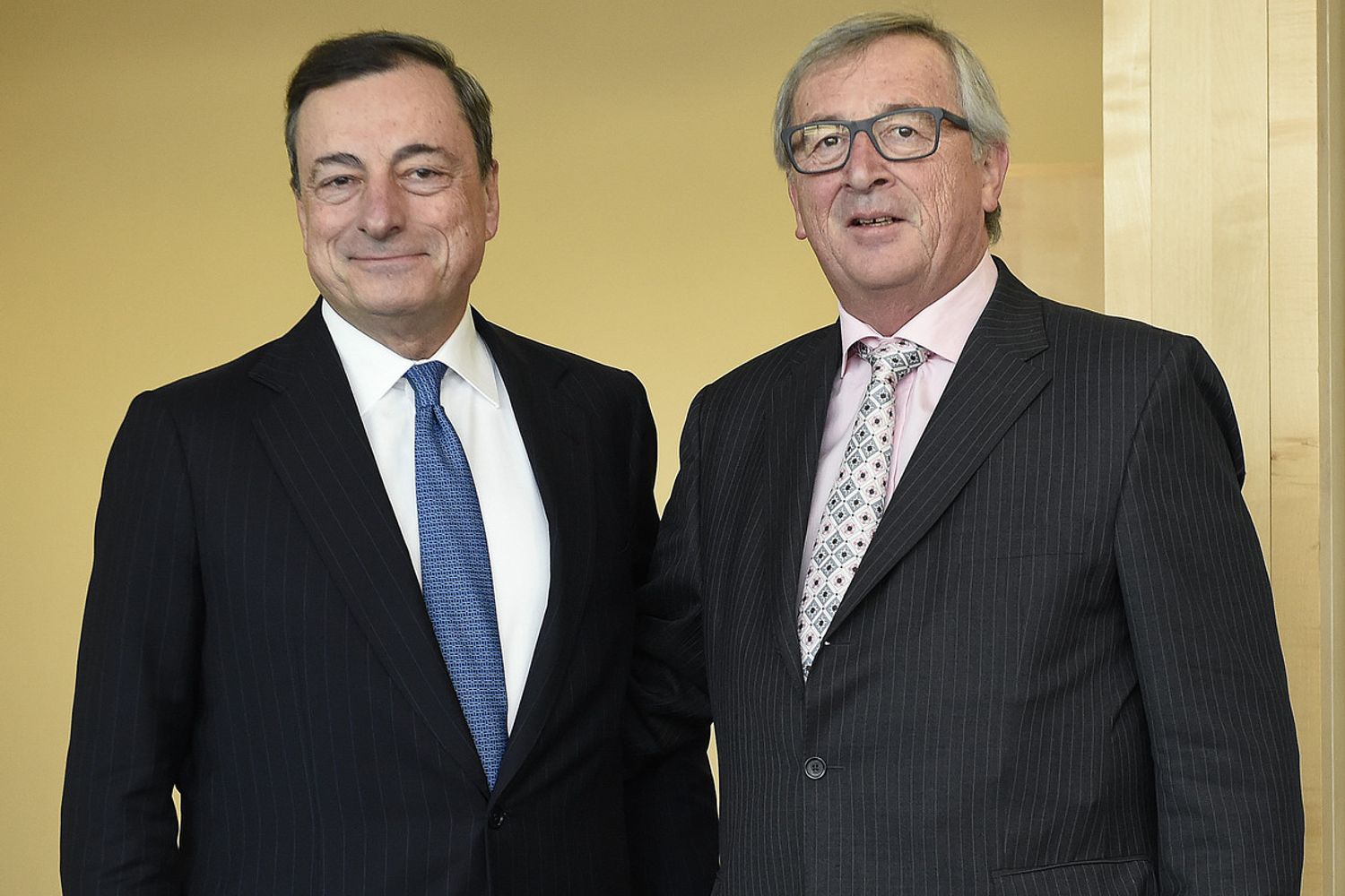Draghi e Juncker