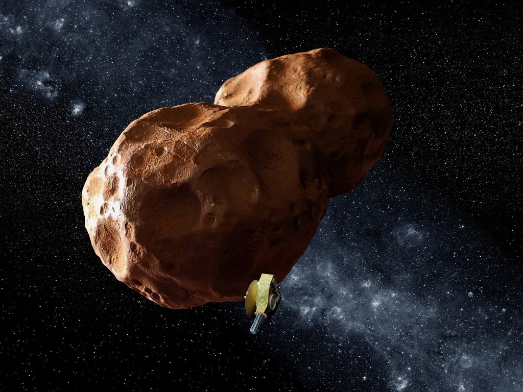 La sonda New Horizons, immagine grafica