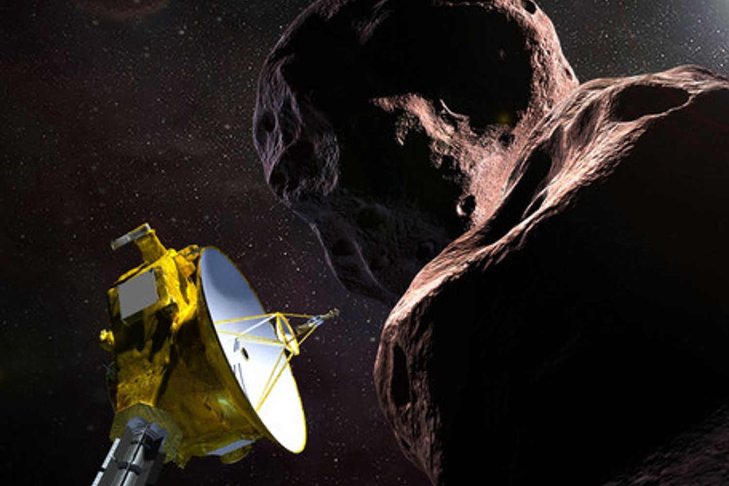 La sonda New Horizons, immagine grafica