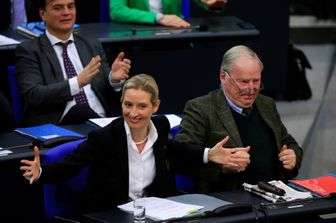 I leader di Afd: Alice Weidel e Alexander Gauland