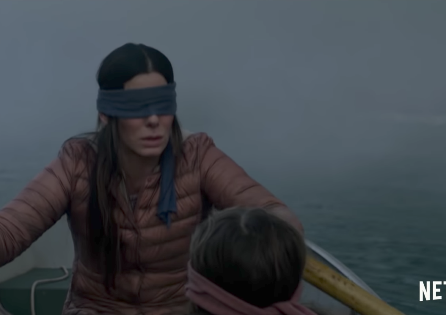 Sandra Bullock nel film Bird Box