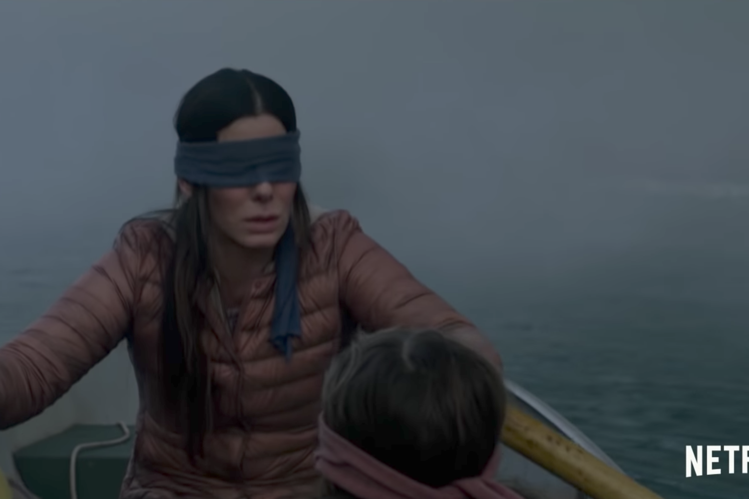 Sandra Bullock nel film Bird Box