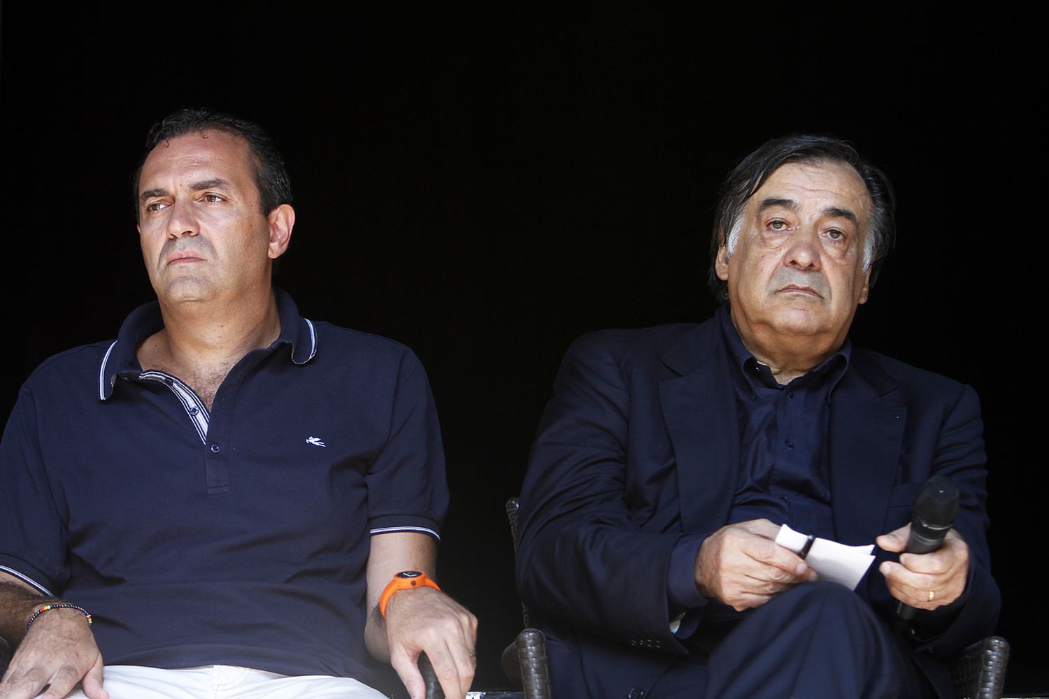 Luigi De Magistris e Leoluca Orlando