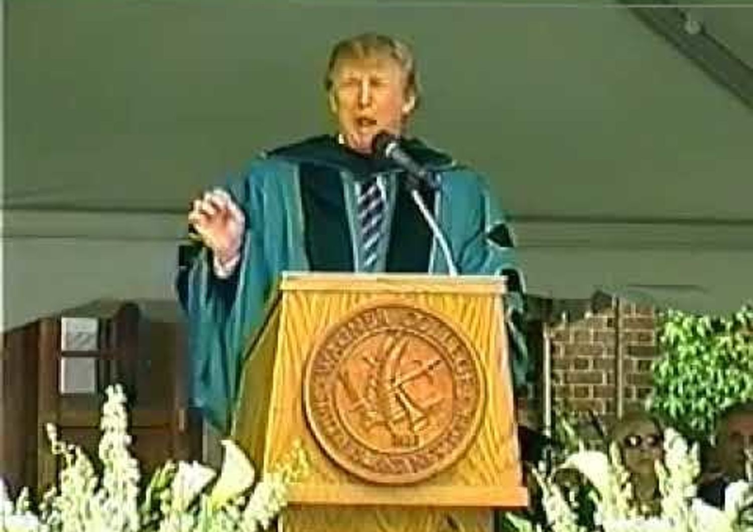 Donald Trump alla Wagner University