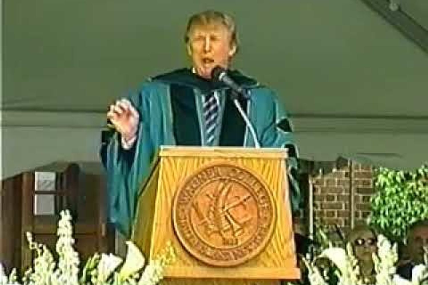 Donald Trump alla Wagner University