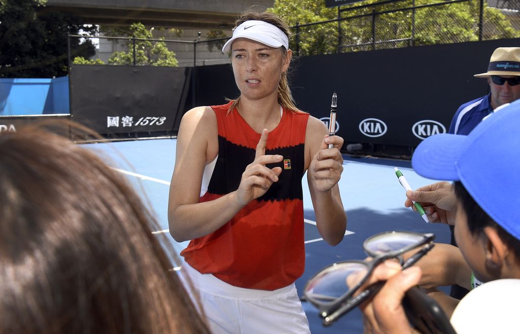 &nbsp;Maria Sharapova