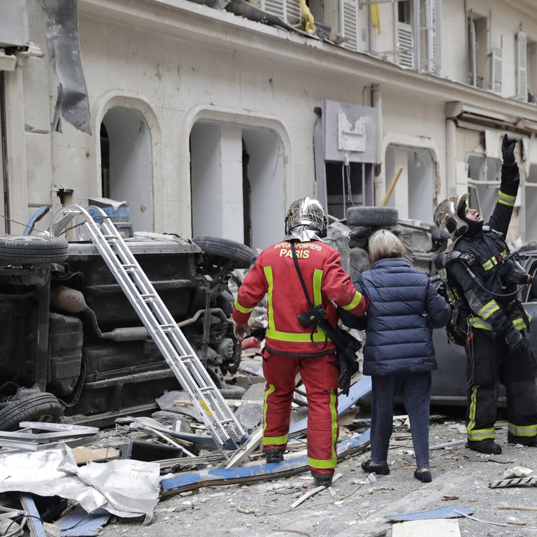 &nbsp;L'esplosione a Parigi