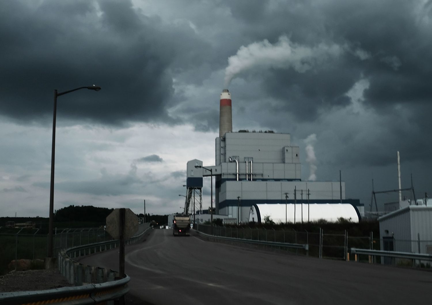 Una centrale a carbone in Virginia