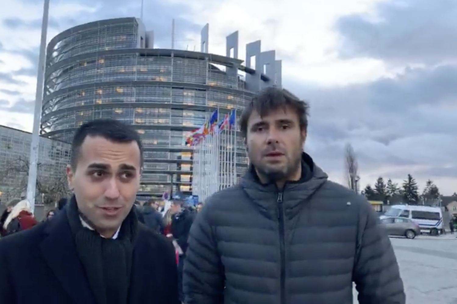 &nbsp;Di Maio e Di Battista a Strasburgo