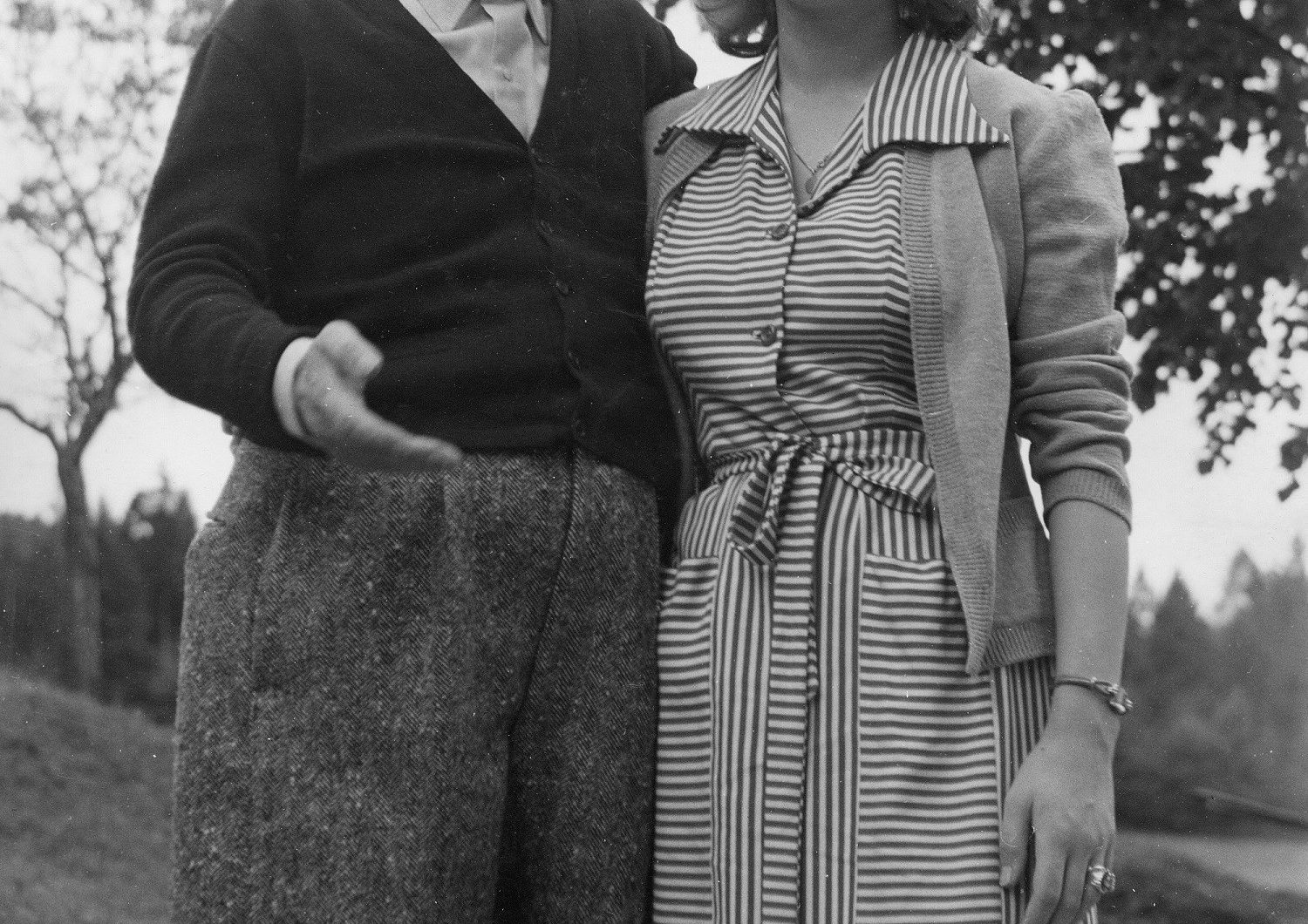 Alcide De Gasperi e Maria Romana, Sella estate 1948