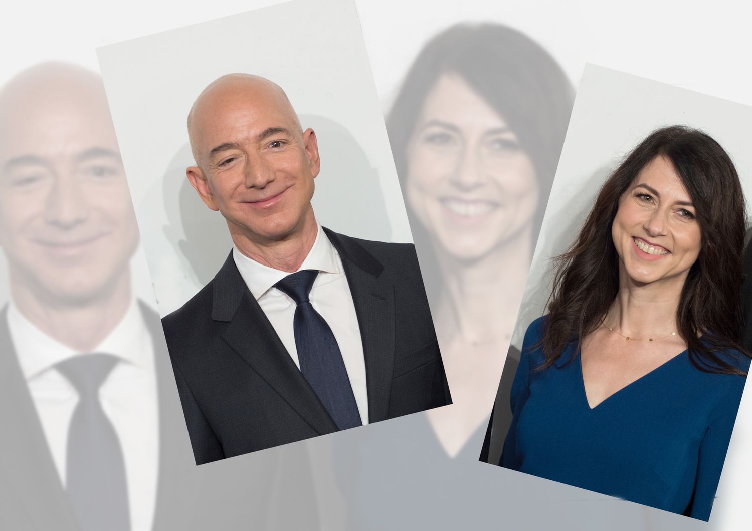 &nbsp; Jeff Bezos e MacKenzie&nbsp;Tuttle&nbsp;